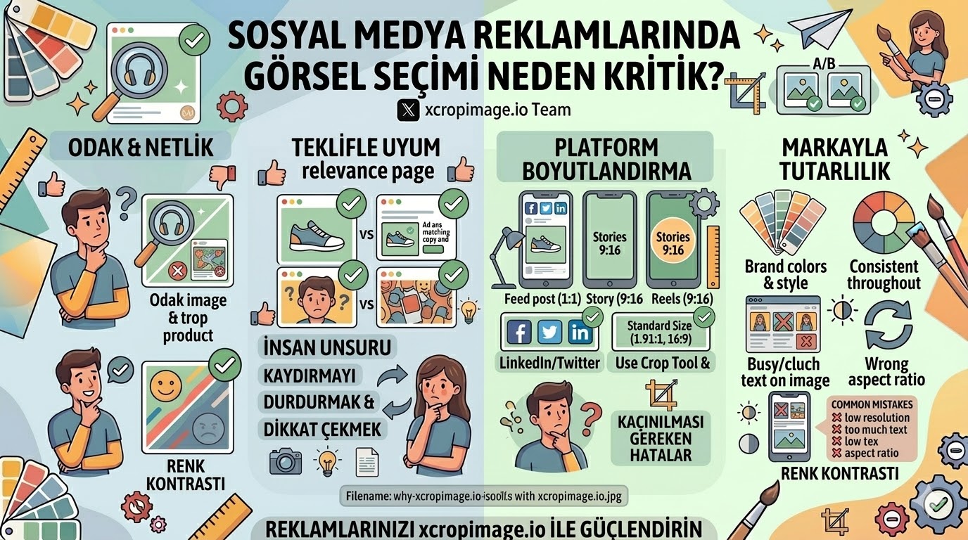 Sosyal medya reklamlarında görsel seçimi neden kritik?